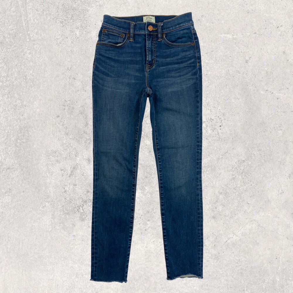 J. Crew Women’s/Junior’s Cropped Ankle Blue Jeans